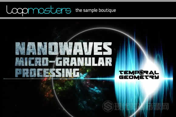 Temporal Geometry Nanowaves Micro-Granular Processing WAV流行样品循环素材