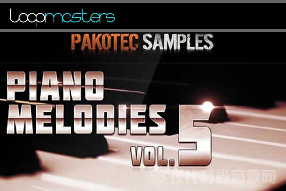 Pakotec Samples Piano Melodies Vol.5 WAV MiDi多格式流行音频样品循环素材