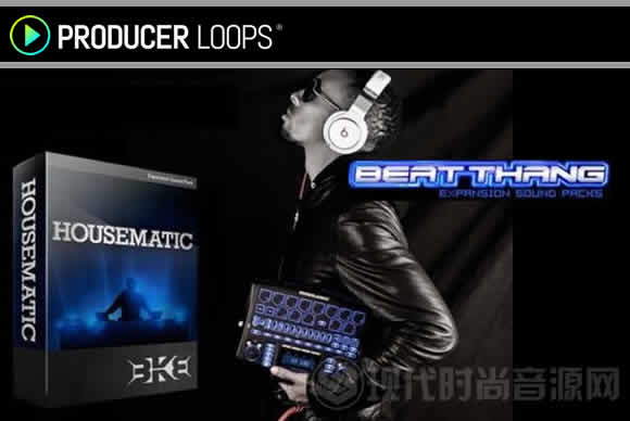 BeatKangz Beat Thang Expansions Sound Pack Housematic WAV流行音频循环素材