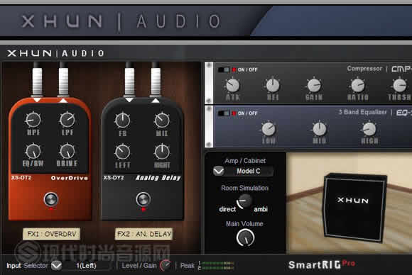Xhun Audio SmartRig Pro v1.3流行音频效果器插件包