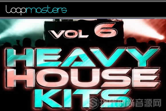 Party Design Heavy House Kits 6 WAV MiDi多格式流行音频样品循环素材