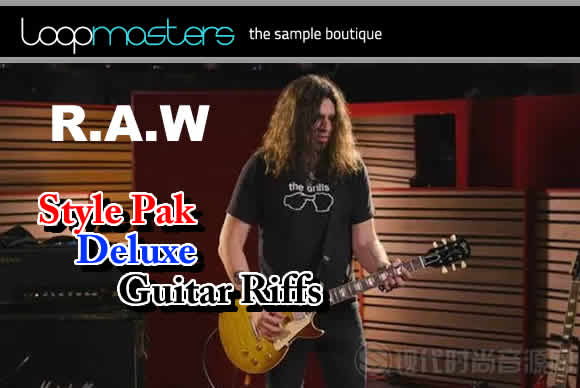 Sonic Reality R.A.W.Style Pak Deluxe Guitar Riffs WAV REX多格式流行样品循环素材