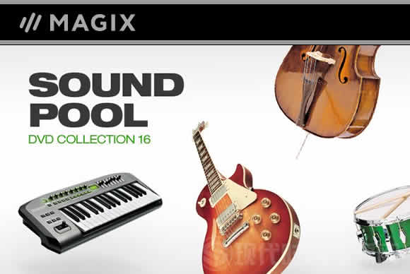 Magix Soundpool DVD Collection 16流行音频素材合集