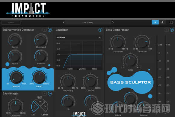 Impact Soundworks Bass Sculptor v1.0.3 PC低音塑形