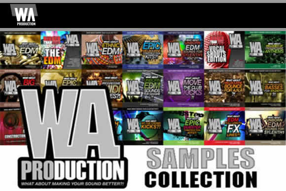 WA Production Samples Collection WAV MiDi Synth Presets工作室流行素材完美集合