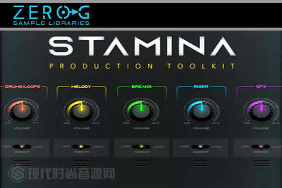 Zero-G Stamina Production Toolkit KONTAKT歌曲创作素材库