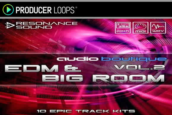 Resonance Sound Audio Boutique EDM and Big Room Vol.2素材
