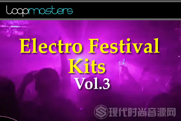 O! Samples O! Electro Festival Kits Vol.3 WAV MiDi多格式流行音频样品循环素材
