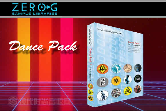 Zero-G Dance Pack V1 For GarageBand多格式流行样品循环素材