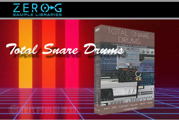 Zero-G Total Snare Drums MULTiFORMAT多格式流行样品循环素材