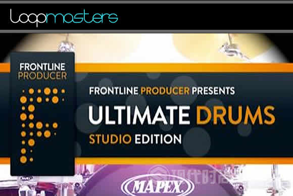 Frontline Producer Ultimate Drums Studio Edition多格式流行音频样品循环素材