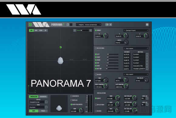 Wave Arts Panorama 7 v7.0.3 PC虚拟声学处理器