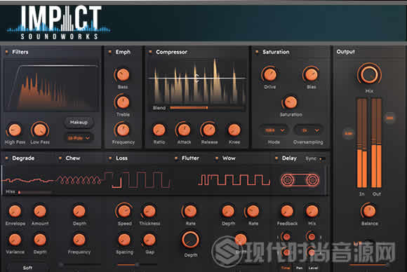 Impact Soundworks Tape Sculptor v1.0.0 PC磁带仿真
