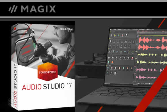 MAGIX SOUND FORGE Audio Studio 17.0.2.109 x64 PC经典音频编辑软件