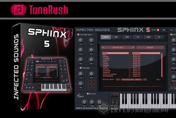 Infected Sounds Sphinx v5.0.0 PC身人面像合成器