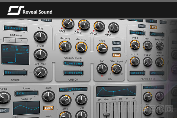 Reveal Sound Spire v1.5.16.5294 PC/v1.5.10.5183 MAC螺旋尖塔合成器
