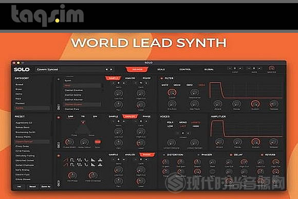 TAQS.IM SOLO World Lead Synth v2.0.0 PC合成器