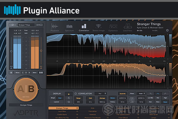 Plugin Alliance ADPTR Metric AB v1.4 PC音频监控比较分析