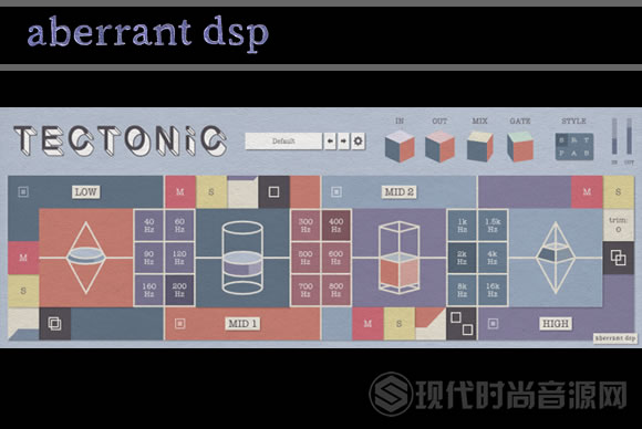 Aberrant DSP Tectonic 1.0 PC MAC音频处理