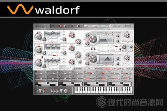 Waldorf Largo v1.8.0 PC MAC硬派合成器