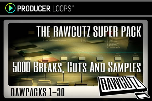 Raw Cutz Super Pack WAV REX2现代音乐素材白金套装