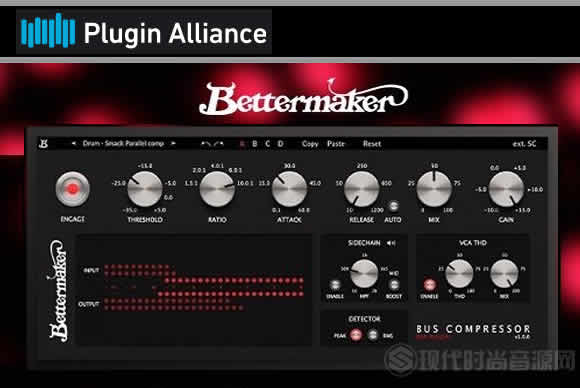 Plugin Alliance Bettermaker Bus Compressor v1.0.0 PC巴斯压缩
