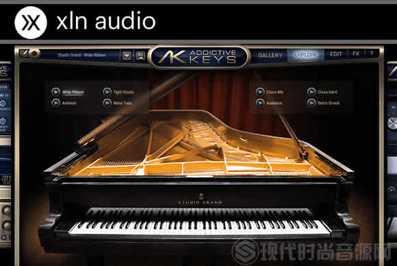 XLN Audio Addictive Keys Complete v1.6.3 PC/v1.1.8MAC钢琴音源完整版