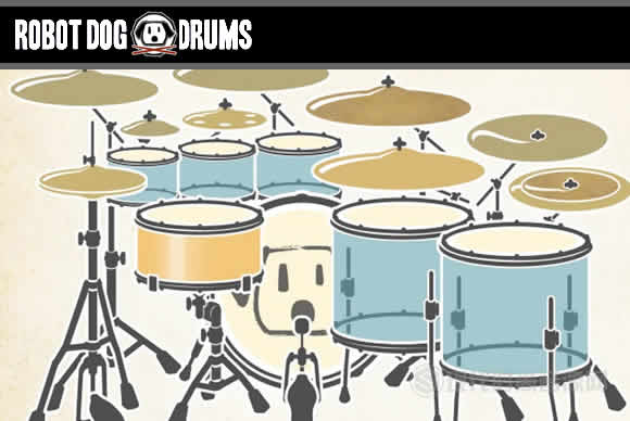 Robot Dog Drums Rock v1.0.0 KONTAKT摇滚鼓