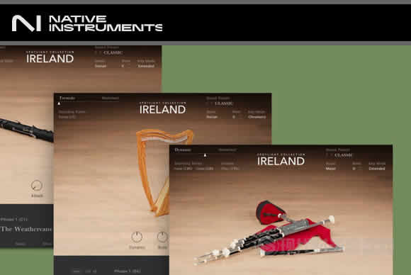 Native Instruments Spotlight Collection IRELAND v.1.0.2 KONTAKT 爱尔兰传统乐器