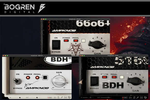 Bogren Digital AmpKnob BDH Bundle 2024.4 PC吉他放大器