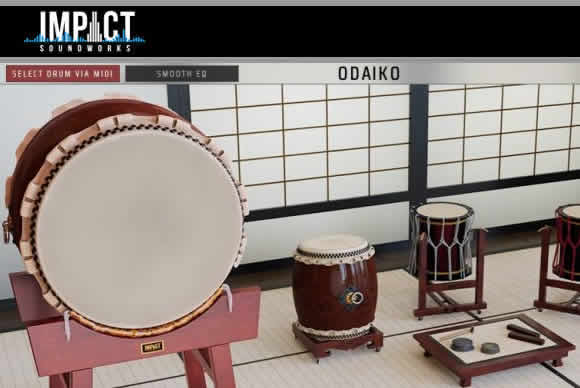 Impact Soundworks Kageyama Taikos v1.6 player edition KONTAKT太鼓