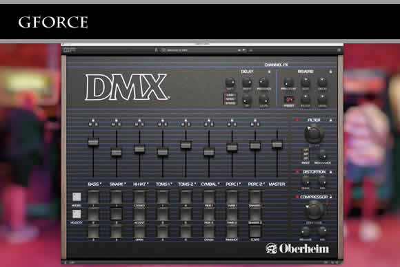 GForce Software DMX 1.0.0 x64 PC鼓机