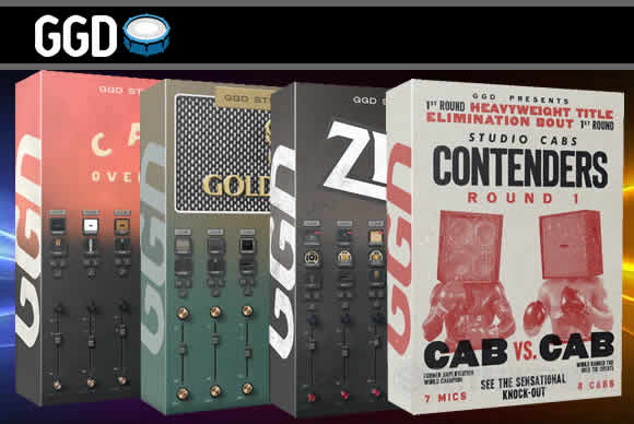 GetGood Drums GGD Studio Cabs Bundle 2024.6.30 PC插件包