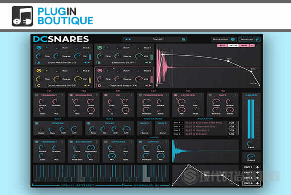 Plugin Boutique DC Snares v1.0.1 PC/v1.0.0MAC军鼓