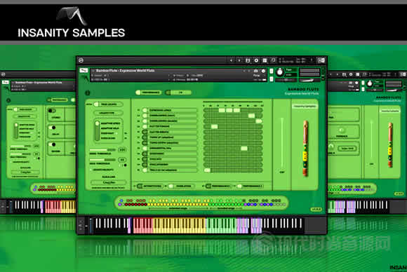 Insanity Samples Bamboo Flute Expressive World Flute KONTAKT竹笛