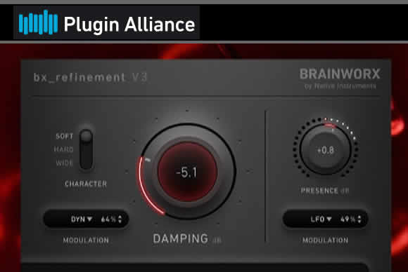 Plugin Alliance bx refinement v.3 0.0 PC强大多功能动态均衡器