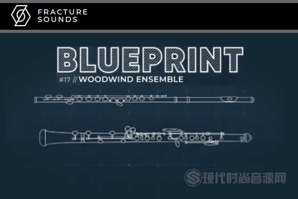 Fracture Sounds Blueprint #17 Woodwind Ensemble KONTAKT木管合奏