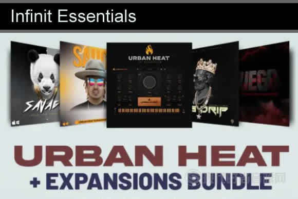 Infinit Essentials Urban Heat + Expansions Bundle v1.0.2 综合乐器插件+扩展
