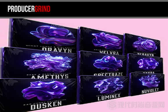 Cymatics Ultraviolet (Beta Pack) 陷阱Trap鼓组样本合集