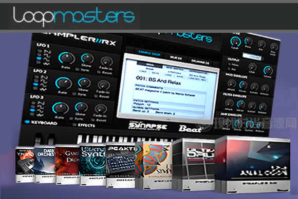 Novation Sound Collective Zampler RX Creative Bundle扩展音色库