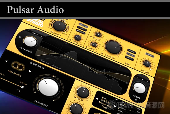 Pulsar Audio Vocal Studio华丽全能人声通道条