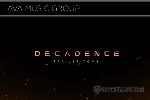 Ava Music Group Decadence Trailer Toms KONTAKT电影鼓集合音源