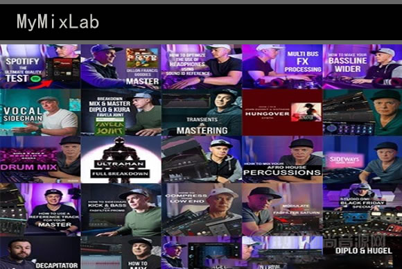 MyMixLab Tutorials BUNDLE 118-in-1 TUTORiAL18套顶级工程师和制作人教程合集