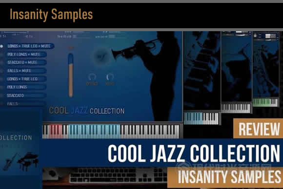 Insanity Samples The Cool Jazz Collection KONTAKT爵士乐乐器音源