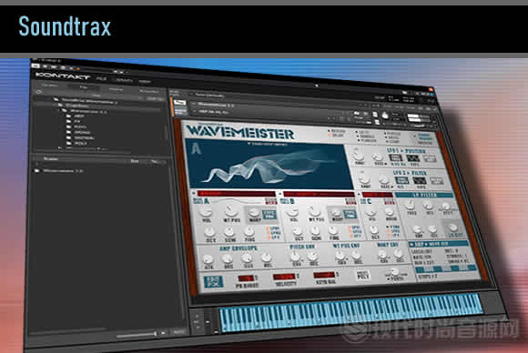 Soundtrax Wavemeister 2 KONTAKT数字波表合成器电影配乐音源