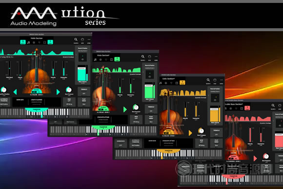 Audio Modeling SWAM String Sections v1.2.2 MacOSX建模弦乐群奏（227.2MB+426MB）