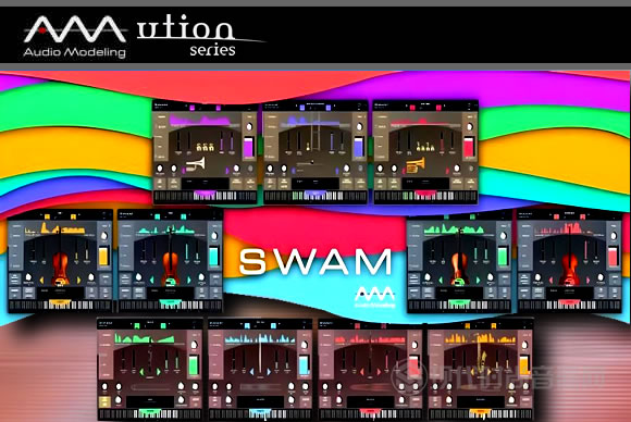 Audio Modeling SWAM Bundle 2024.11  WIN独奏管弦乐器捆绑包 （766MB）