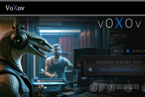 SlapAsSound VoXov Vol.11 (Vocal Instruments) VST VST3 AU [WiN, MacOSX]歌声乐器插件 （239MB）