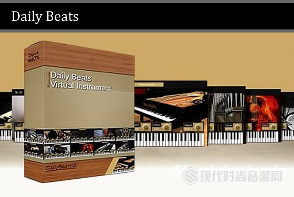 Daily Beats DailyBeatsVI v2.0.0 [WiN, MacOSX]综合虚拟乐器（1.88GB+1.94GB）