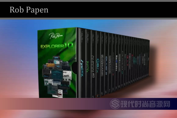 Rob Papen eXplorer 10 v1.0.4a Incl Cracked and Keygen-R2R （WiN）34个灵感迸发的插件套装包